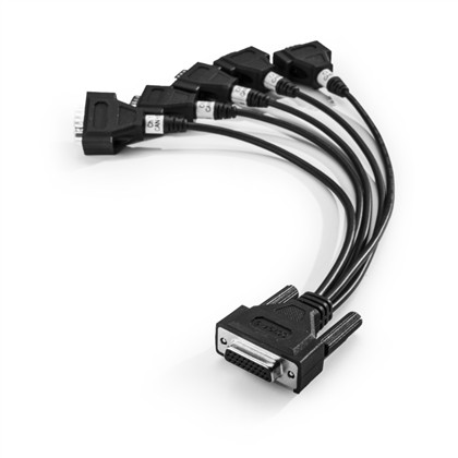 Kvaser Cable HD26-5xDB9 Splitter